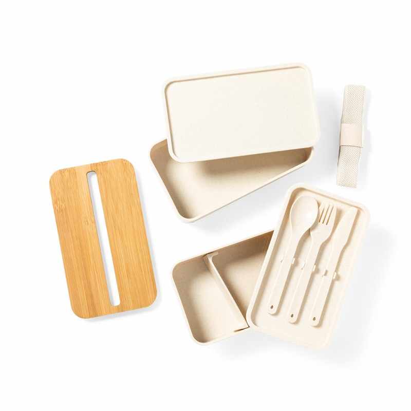 Lunch box con posate - cod. MK1479