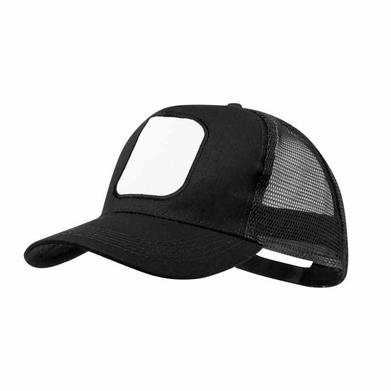 Cappellini con toppa anteriore da personalizzare - cod. MK1537