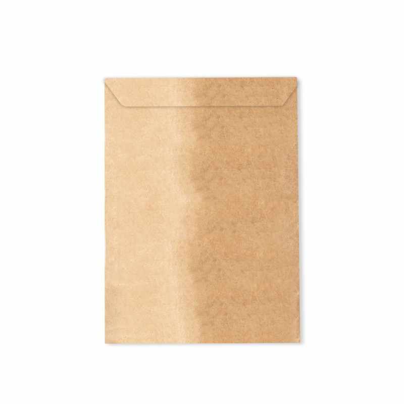 Busta da stampare in carta riciclata f.to 25x32x2 cm. - cod. MK1561