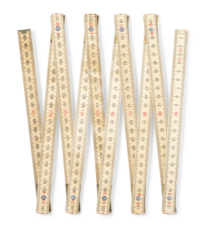 Metro da falegname con stampa logo - cod. MK1579