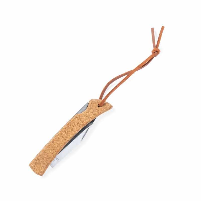 Coltellino personalizzato con impugnatura in sughero - cod. MK1586