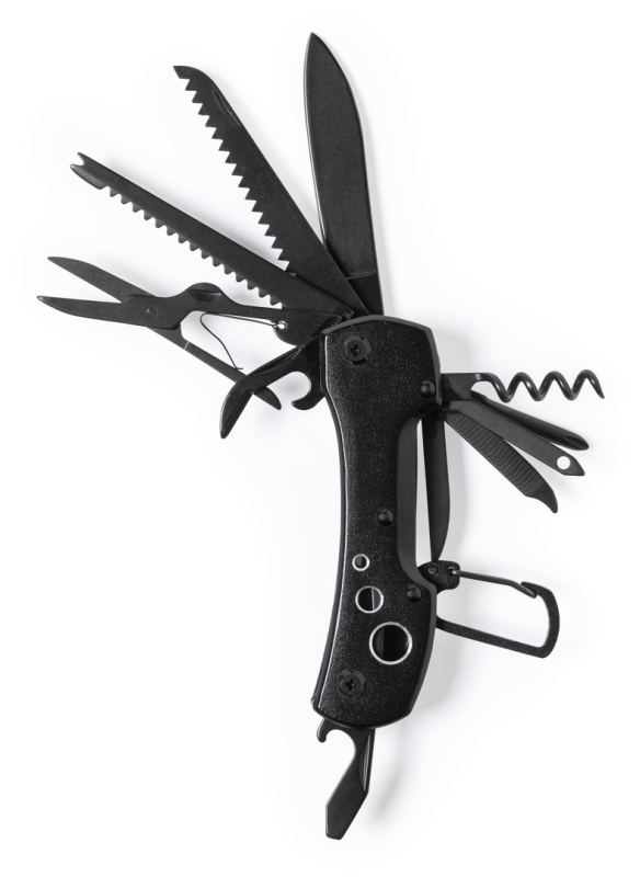 Coltellino 13 Funzioni personalizzabile con logo - cod. MK1590