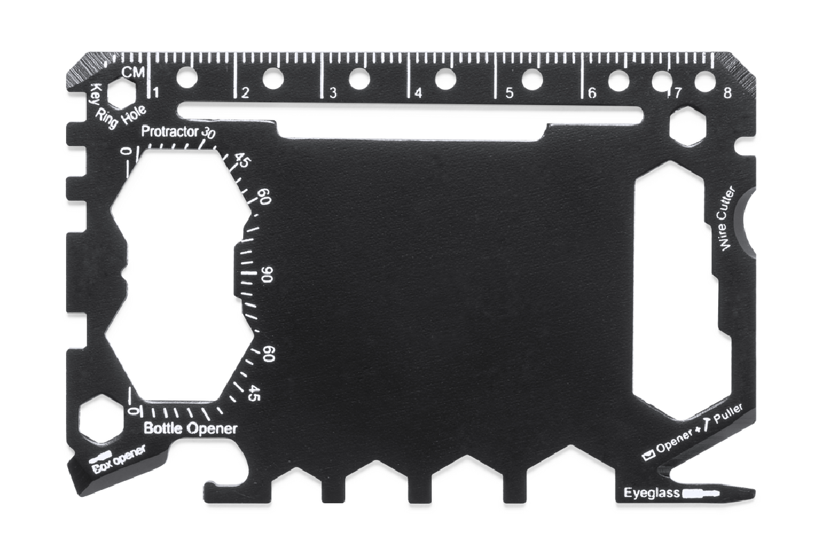 Multiutensile in acciaio da 17 funzioni - cod. MK1592