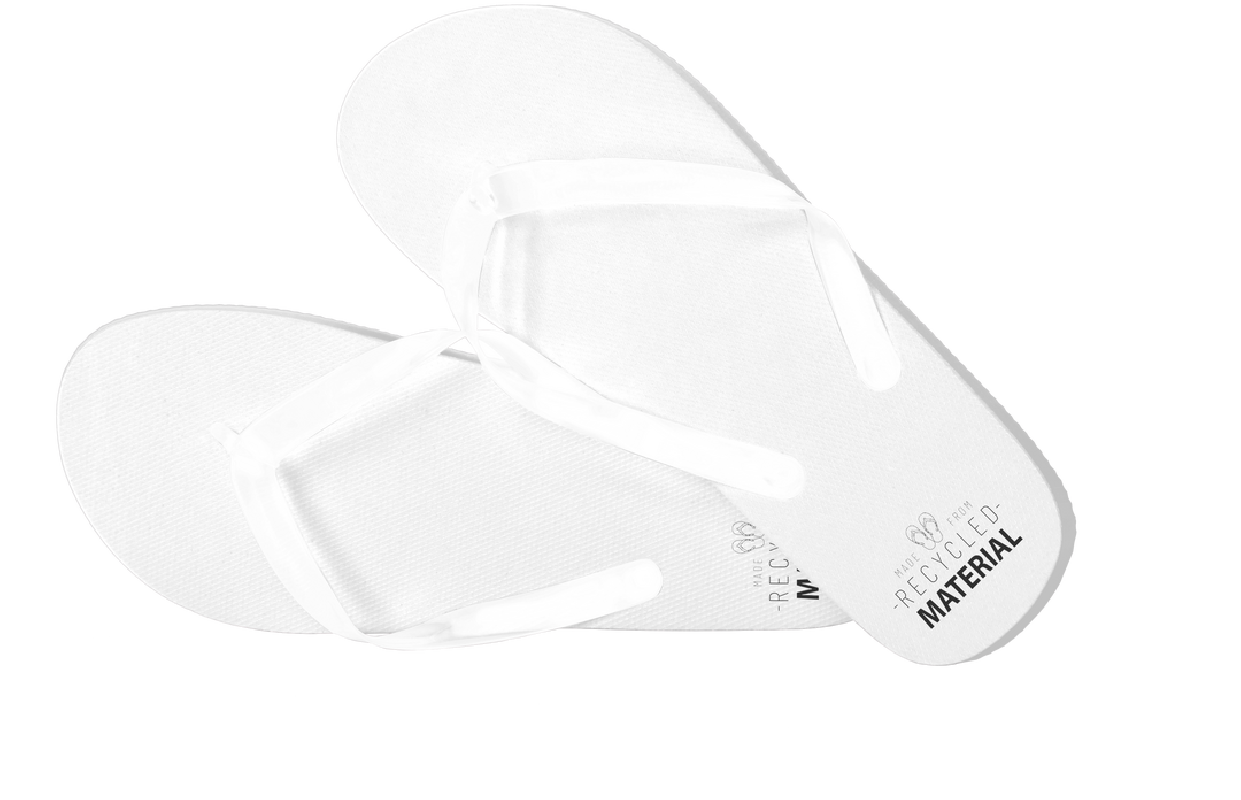 Infradito bianche personalizzate - cod. MK1602