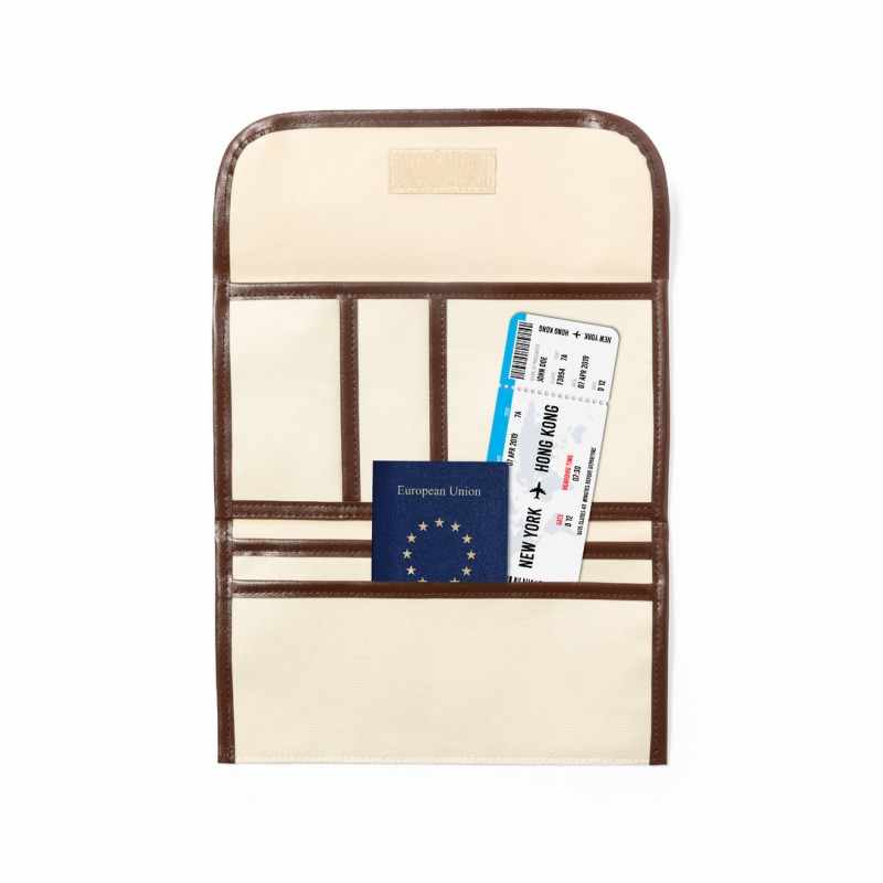Portavoucher da viaggio con logo - cod. MK1626