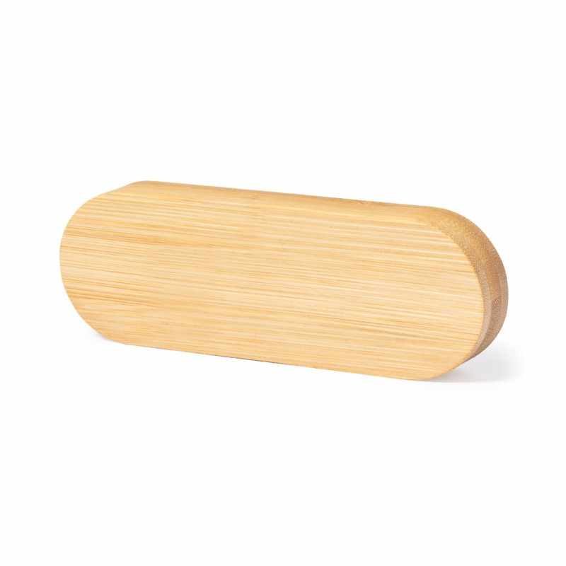 Apribottiglia in bambù personalizzato con magnete - cod. MK1653