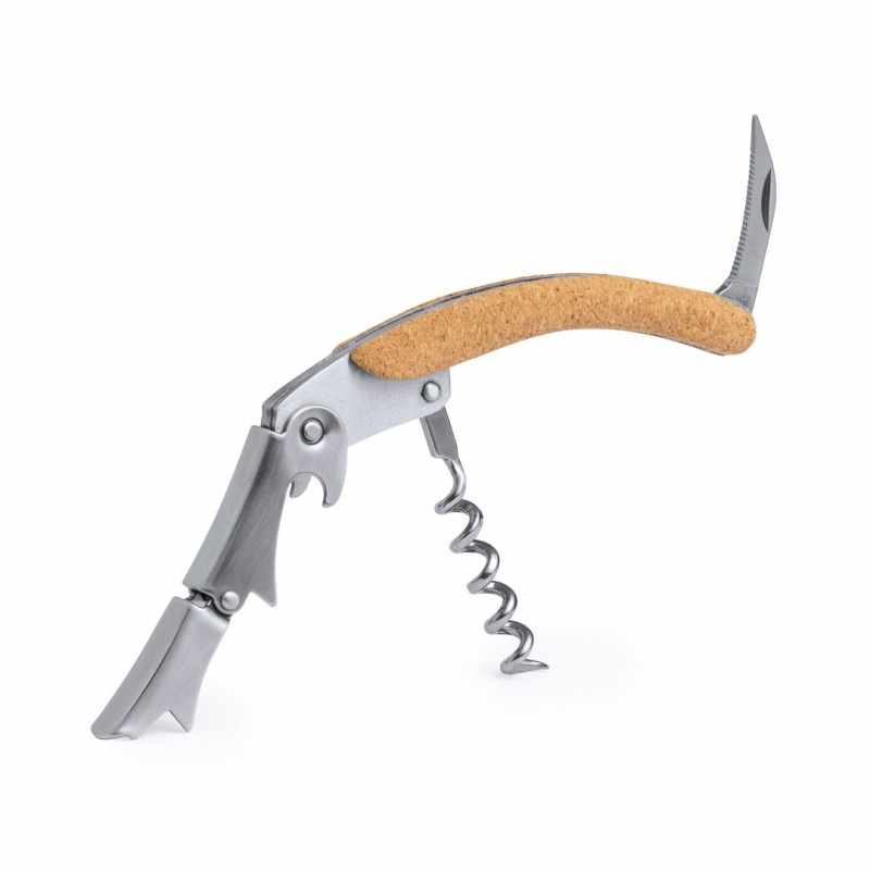 Apribottiglie in sughero personalizzabili con logo - cod. MK1657