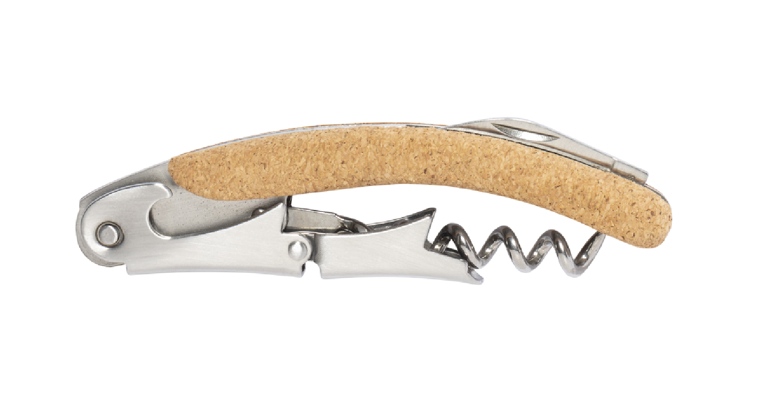 Apribottiglie in sughero personalizzabili con logo - cod. MK1657