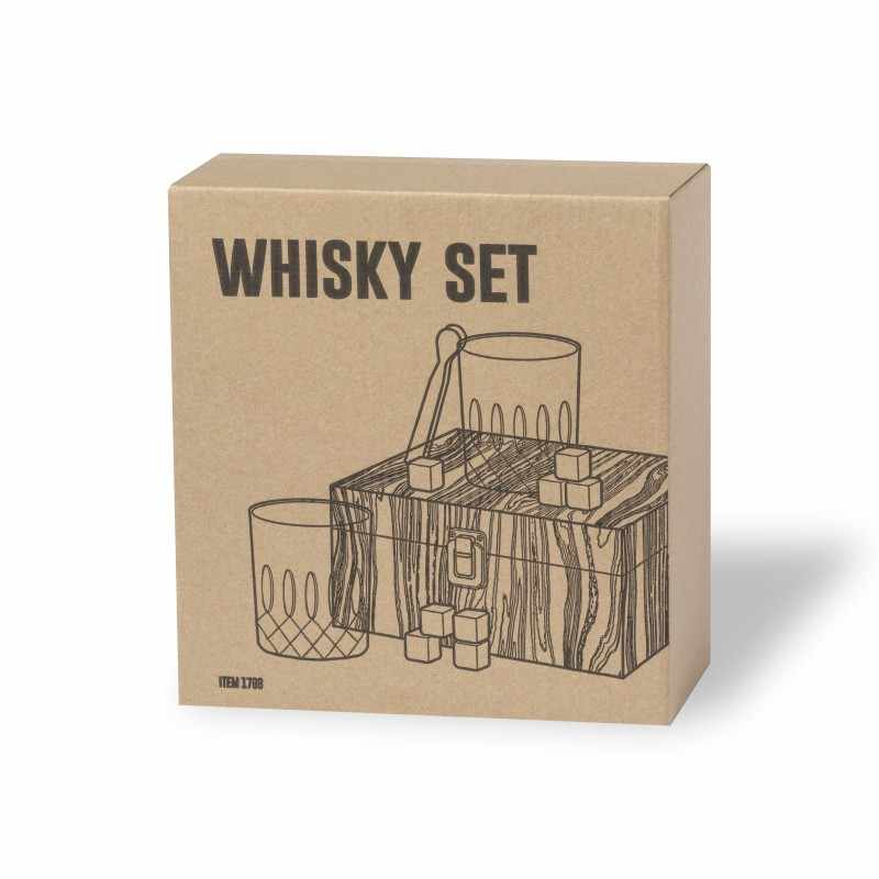 Set regalo per Whisky - cod. MK1706