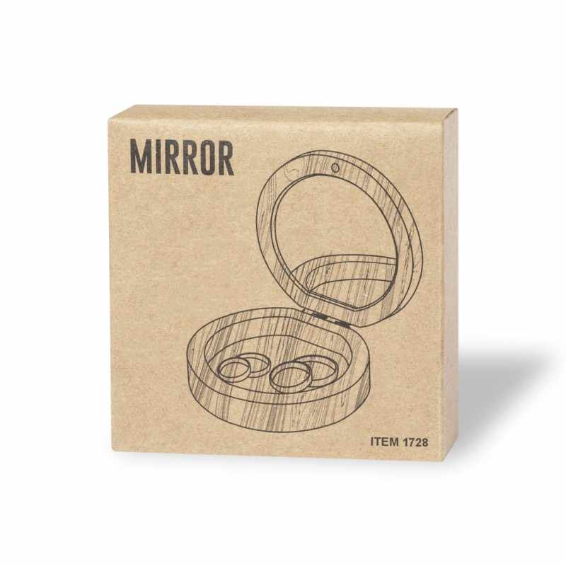 Portagioie in legno con logo - cod. MK1728