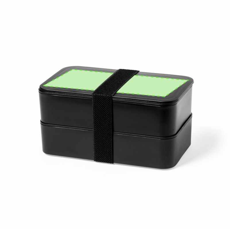 Portapranzo con posate incluse - cod. MK1740