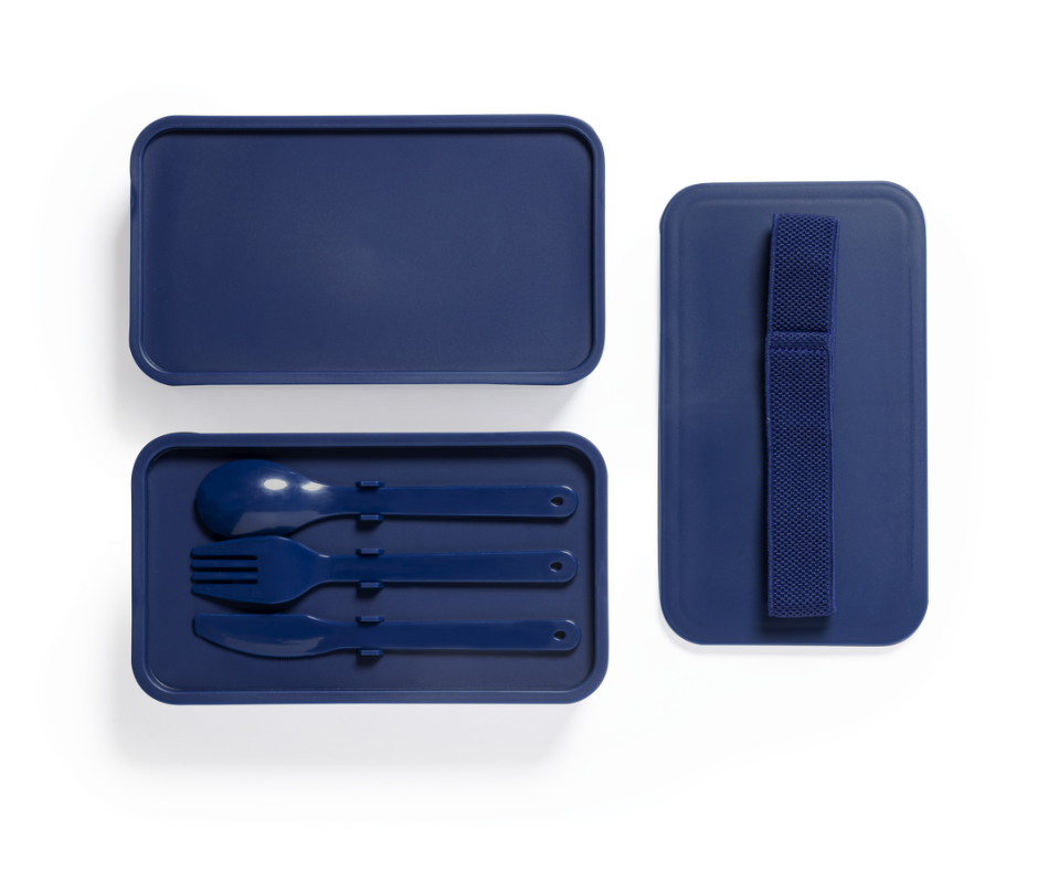 Portapranzo con posate incluse - cod. MK1740