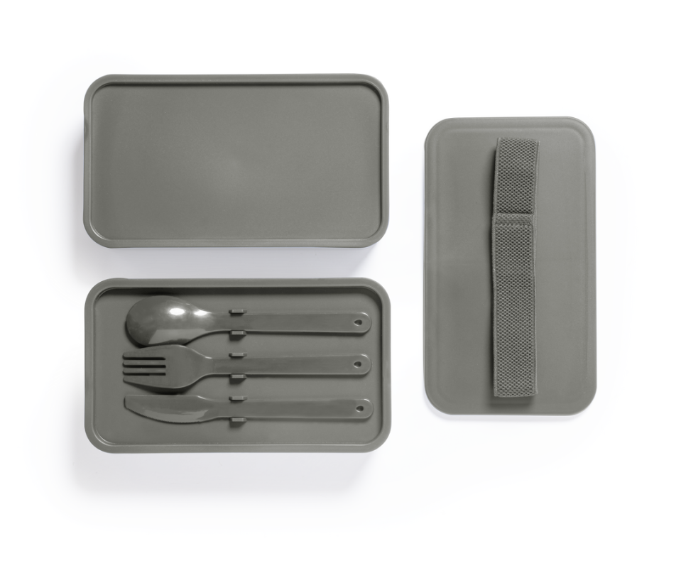 Portapranzo con posate incluse - cod. MK1740