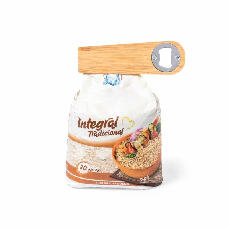 Apribottiglie in bambù personalizzato - cod. MK1750