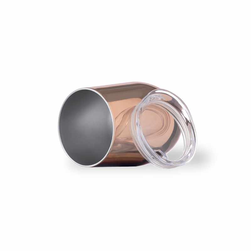 Bicchiere Termico rivestito in rame personalizzato con logo - cod. MK1762