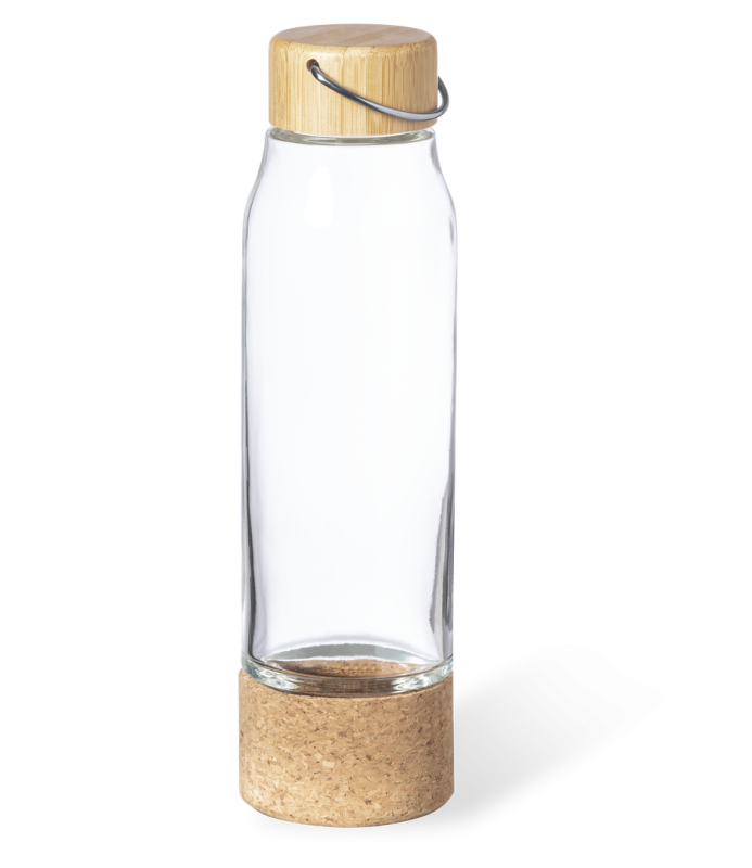 Borraccia con base in sughero - cod. MK1788