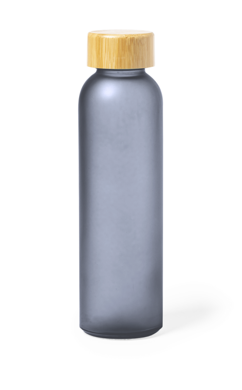 Borraccia in vetro con scritte promozionali da 500 ml - cod. MK1811