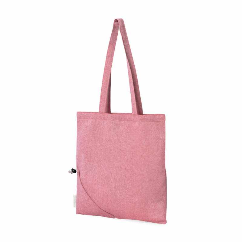 Borsa di cotone pieghevole f.to 38x40 cm. - cod. MK1814