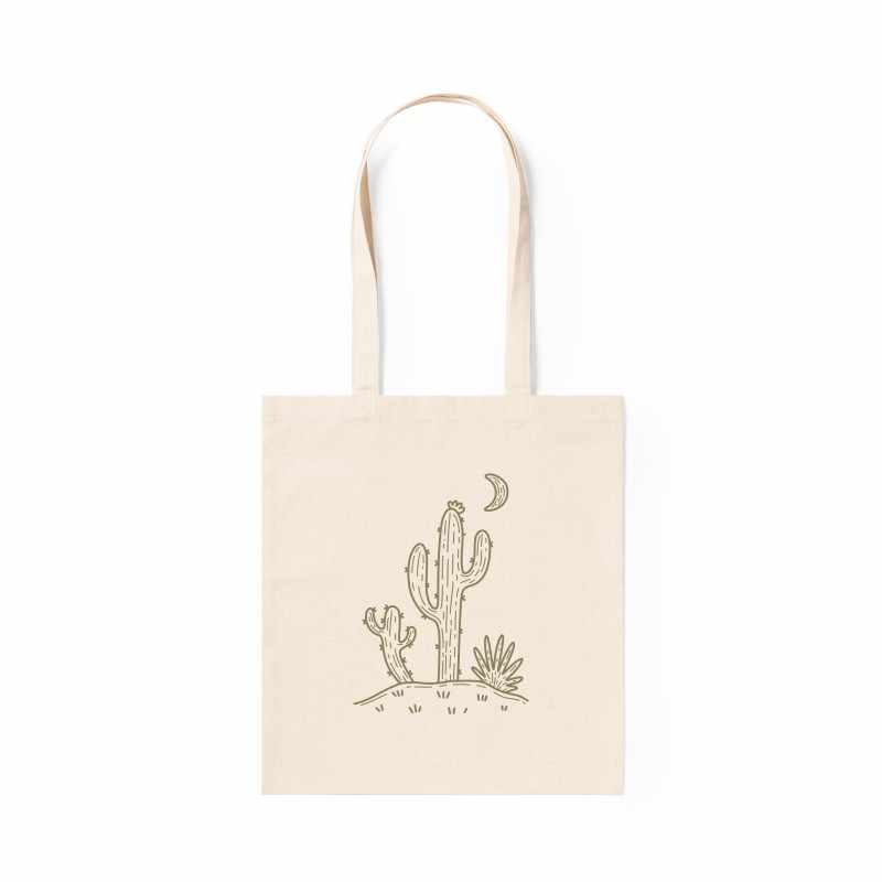 Borsa in cotone naturale f.to 37x41 cm. - cod. MK1818