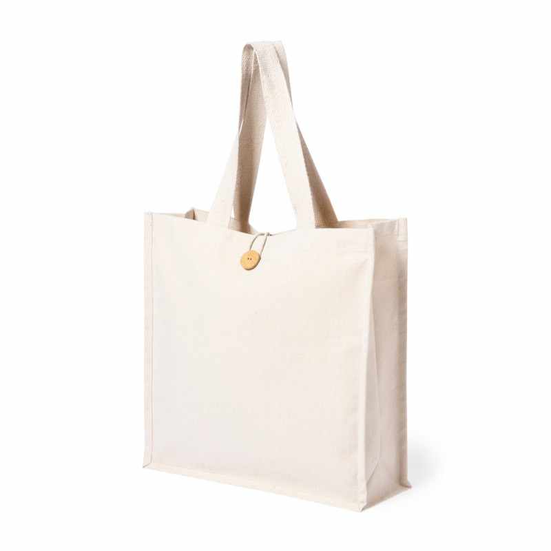 Borsa con soffietto e chiusura a bottone f.to 38x38x12 cm. - cod. MK1823