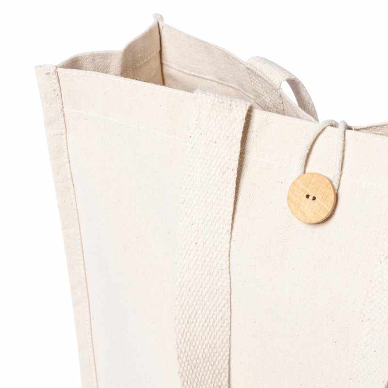 Borsa con soffietto e chiusura a bottone f.to 38x38x12 cm. - cod. MK1823