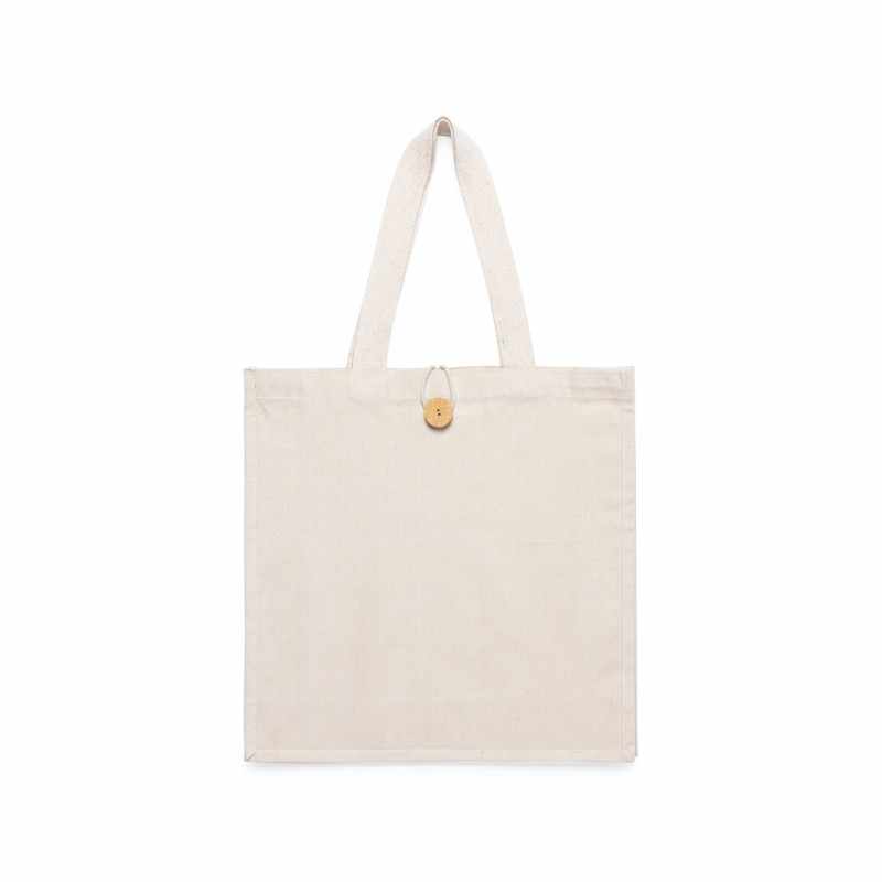 Borsa con soffietto e chiusura a bottone f.to 38x38x12 cm. - cod. MK1823