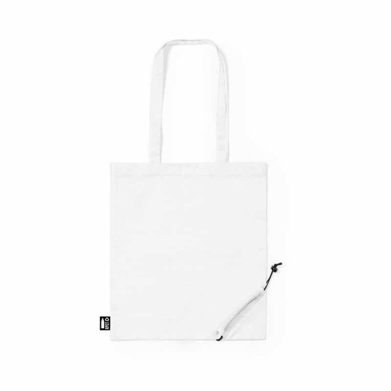 Borse pieghevoli con scritte stampate 38x42 cm. - cod. MK1825