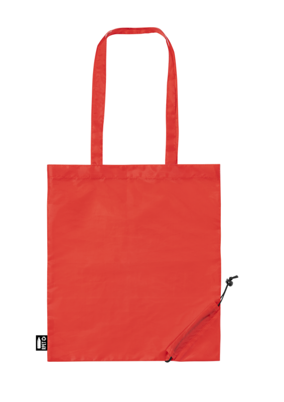 Borse pieghevoli con scritte stampate 38x42 cm. - cod. MK1825