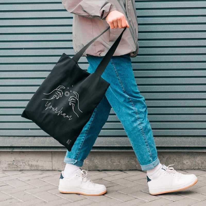 Borsa in TNT personalizzata f.to 36x40 cm. - cod. MK1827