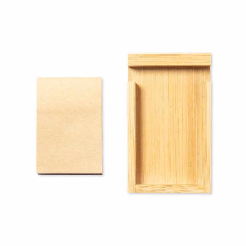 Portamemo con scritte stampate con supporto per smartphone - cod. MK1878