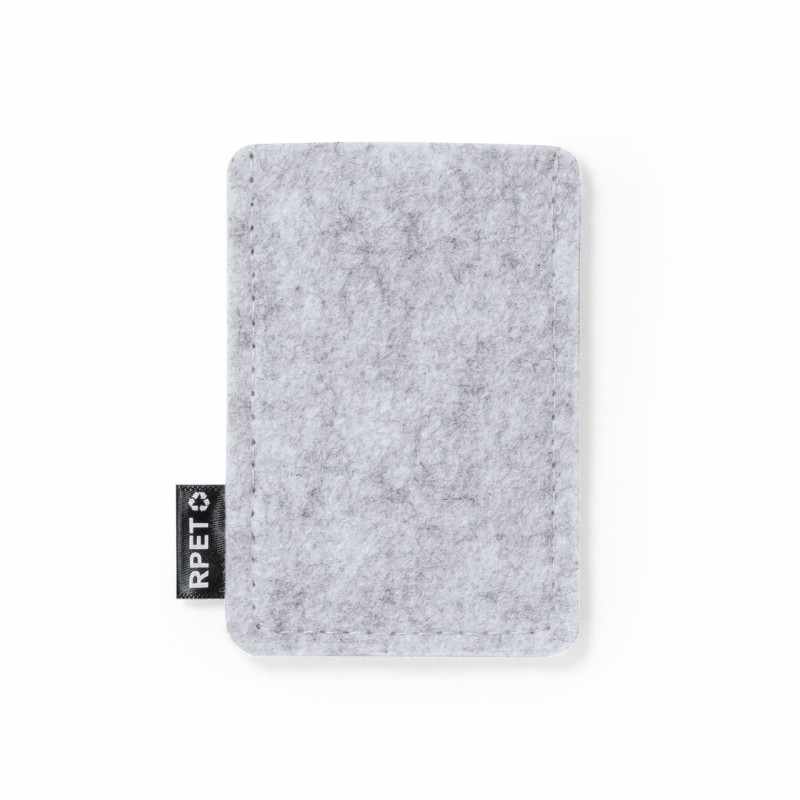Porta Carte in feltro con stampa logo - cod. MK1903