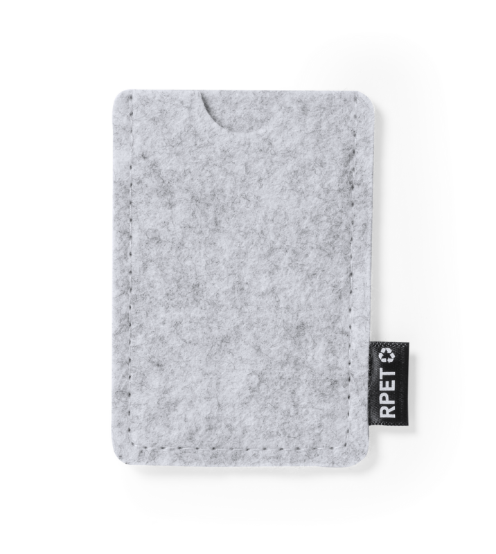 Porta Carte in feltro con stampa logo - cod. MK1903