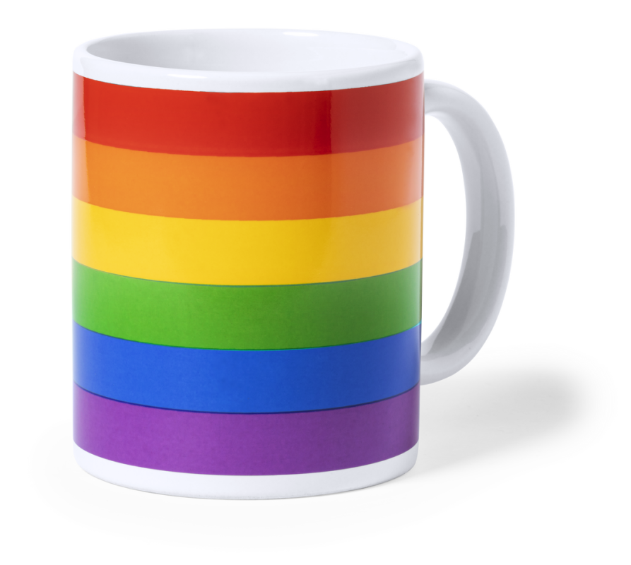 Tazza colorata da serigrafare con logo - cod. MK1925
