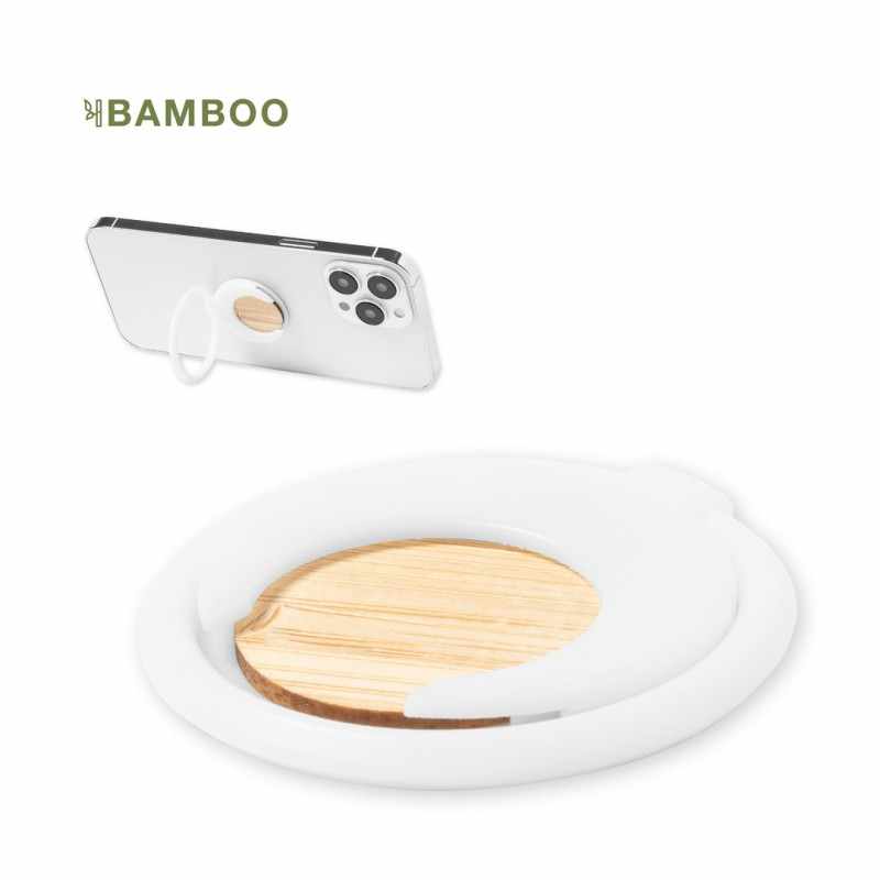 Supporto per smartphone con moneta per carrello - cod. MK1949