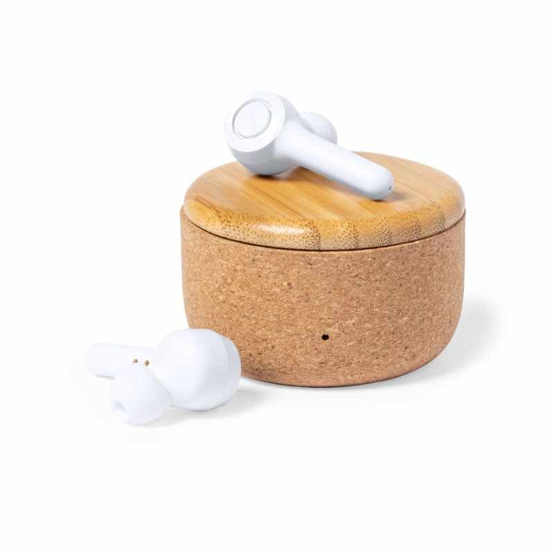 Auricolari Bluetooth con scritte stampate - cod. MK1967