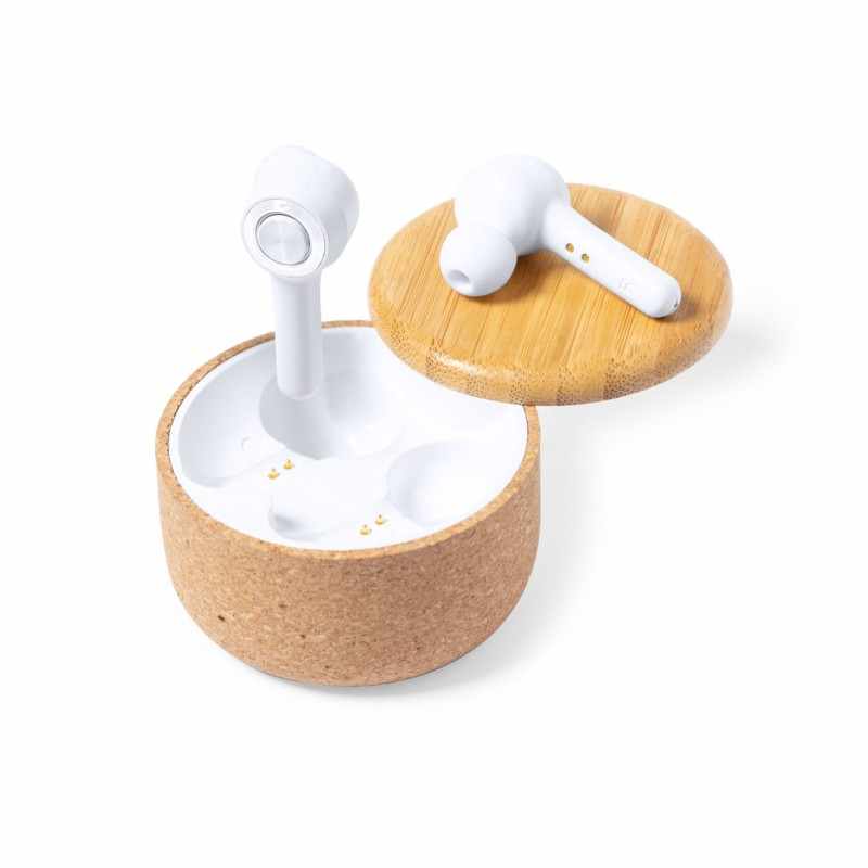 Auricolari Bluetooth con scritte stampate - cod. MK1967