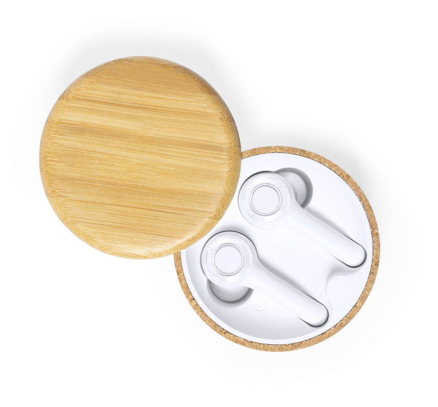 Auricolari Bluetooth con scritte stampate - cod. MK1967