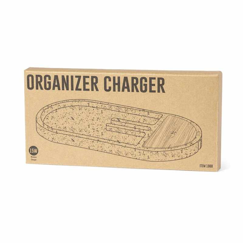 Caricabatterie wireless da stampare con logo - cod. MK1968