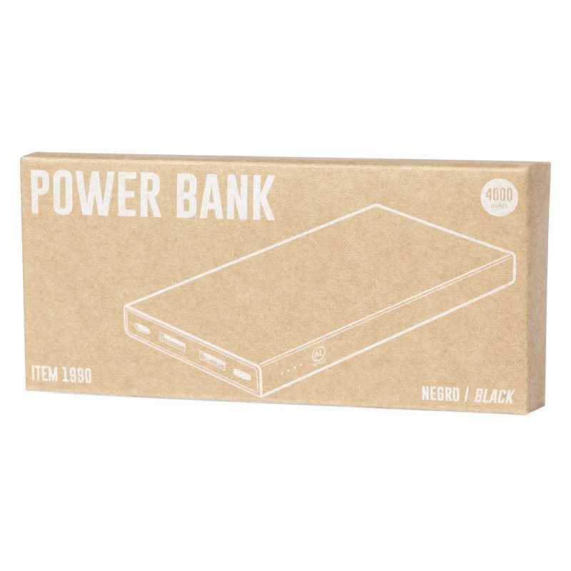 Power Bank personalizzabile con scritte da 4.000 mAh - cod. MK1990