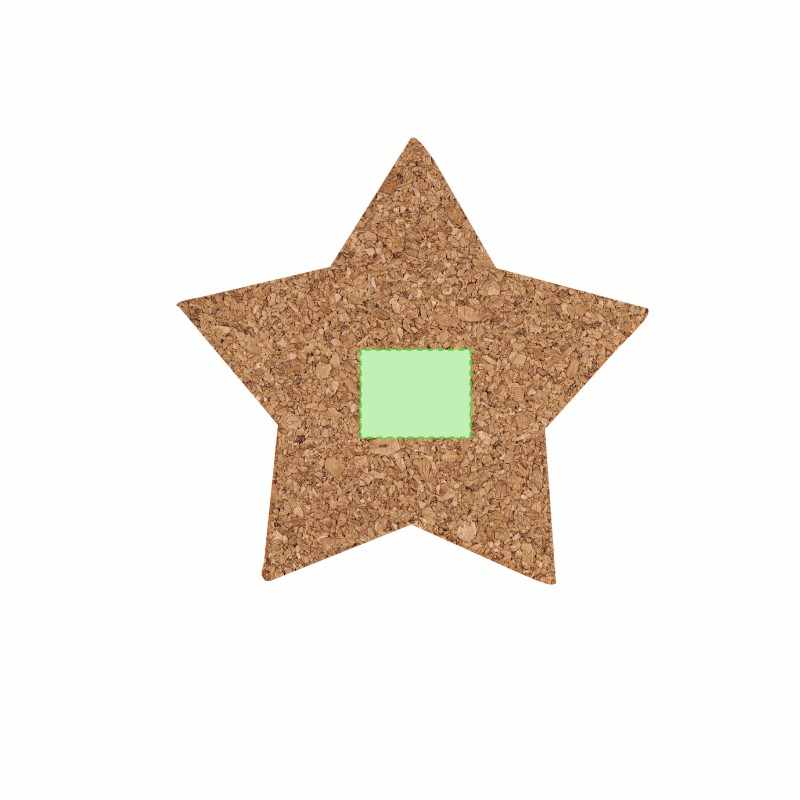 Set Sottobicchieri in sughero da stampare con logo - cod. MK20106