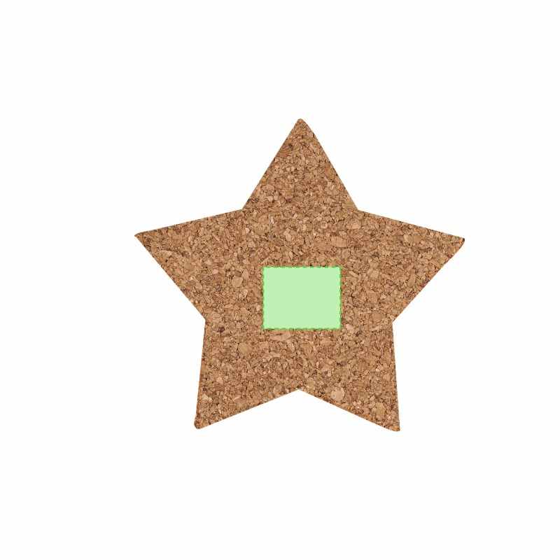 Set Sottobicchieri in sughero da stampare con logo - cod. MK20106