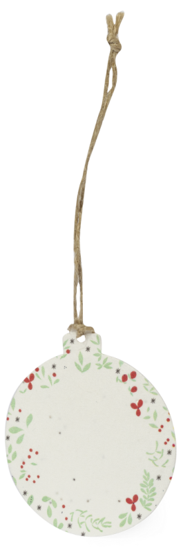 Decorazione Natalizia con semi da stampare - cod. MK20117