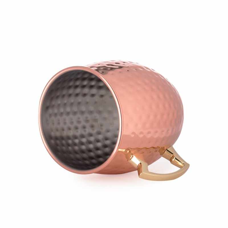 Tazza in acciaio con logo e scritte - cod. MK20152