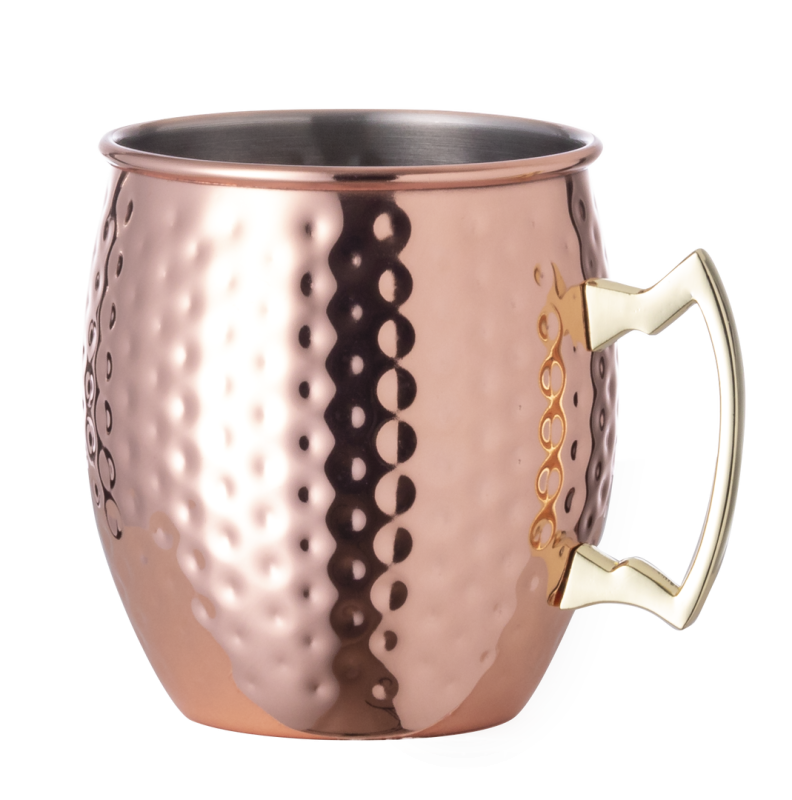 Tazza in acciaio con logo e scritte - cod. MK20152