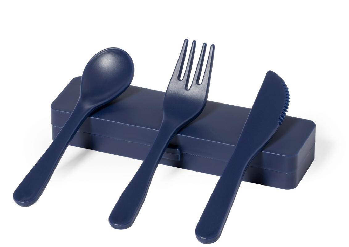 Posate portatili con custodia - cod. MK20198