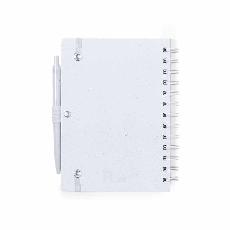 Taccuino con scritte promozionali e penna inclusa - cod. MK20220