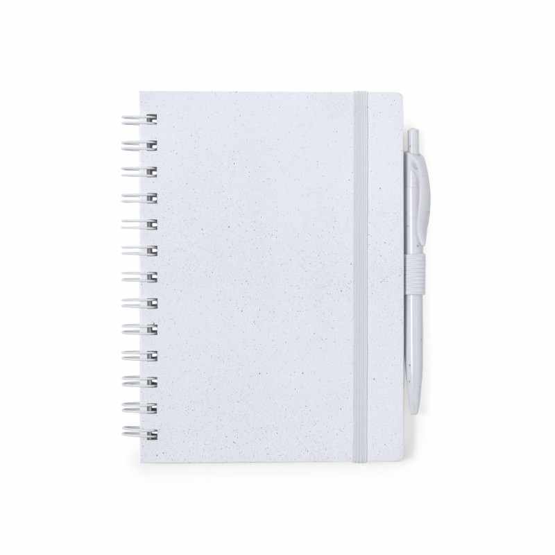 Taccuino con scritte promozionali e penna inclusa - cod. MK20220