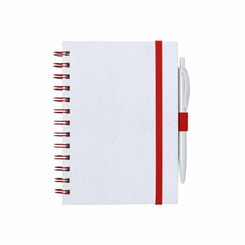 Taccuino con scritte promozionali e penna inclusa - cod. MK20220