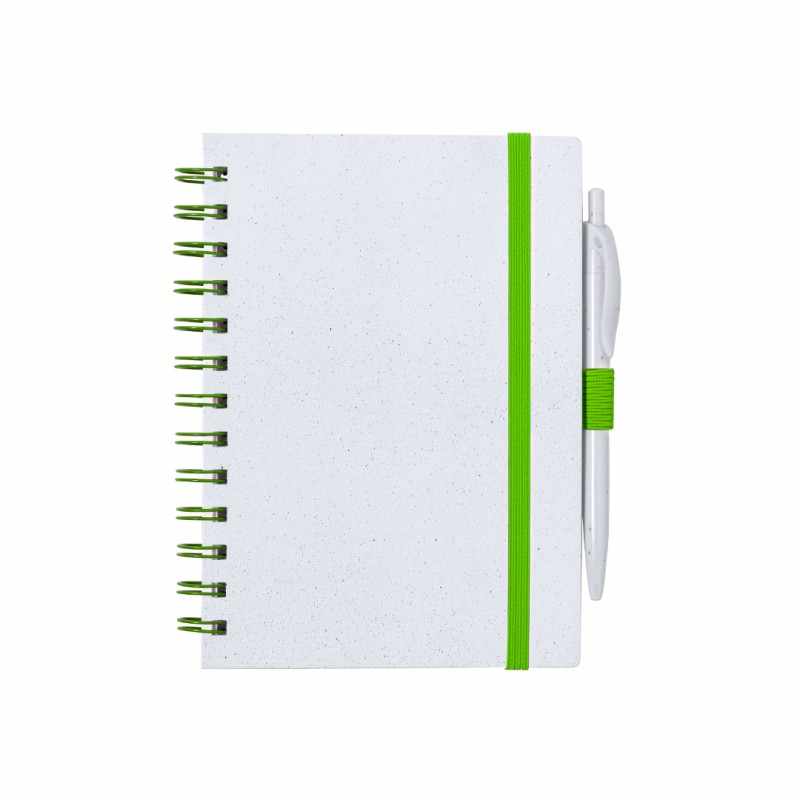 Taccuino con scritte promozionali e penna inclusa - cod. MK20220