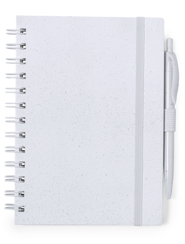 Taccuino con scritte promozionali e penna inclusa - cod. MK20220